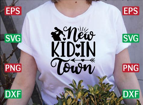 New Kid in Town Graphic by Print Store · Creative Fabrica