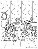 Coloring Pages Sleepover Party Pajama Printable Teddy Bear Slumber  sketch template