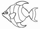 Simple Angelfish coloring page  Download Print Or Color Online For Free sketch template