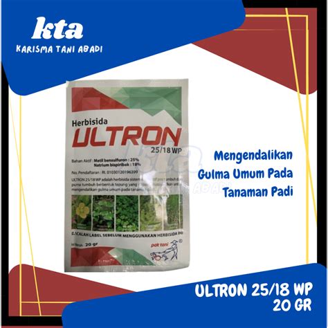 Jual Herbisida Padi ULTRON - 20 GR | Shopee Indonesia