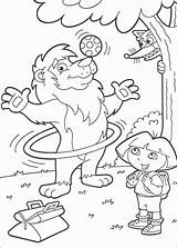 Dora Coloring Pages Backpack Diego Boots Swiper Print And Color  sketch template
