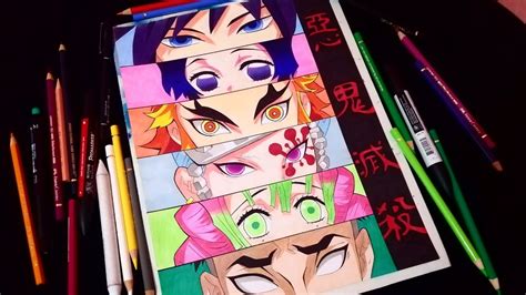 How To Draw Anime Eyes Demon Slayer - Demon Slayer Shinobu Kochou Tears ...