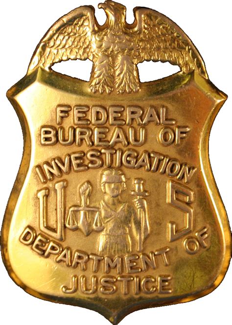 File:Badge of a Federal Bureau of Investigation special agent.png - Wikipedia