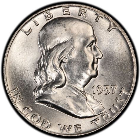 1957 Franklin Half Dollar Values and Prices - Past Sales | CoinValues.com