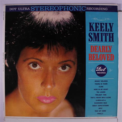 Keely Smith - Dearly Beloved | Keely smith, Records, Record album