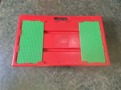 VTG 1998 RED LEGO Lap Table Storage Trays Sliding $34.99 - PicClick