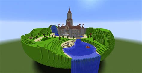 Peach's Castle (Mario 64) Minecraft Map