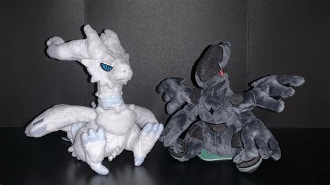 Pokémon Sitting Cuties Reshiram & Zekrom Plush Unboxing and Review - YouTube