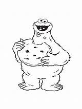 Cookie Monster Coloring Pages  Best For Kids sketch template