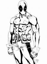 free Printable Deadpool Coloring Pages For Kids Coloriage Mickey Mouse sketch template