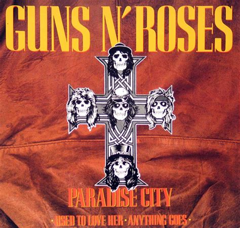 Guns n' Roses Paradise City 12" Maxi-Single Hard Rock Vinyl Album Cover Gallery & Information # ...