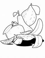 Free Printable Fruit Coloring Pages For Kids sketch template