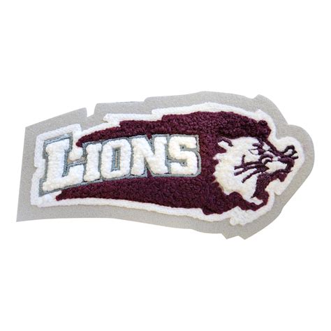 Ennis High School Lions Mascot – SSR Jackets Patch Store