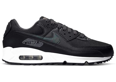 Nike Air Max 90 Black Metallic Silver (Women's) - DC9445-001 - US