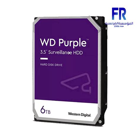 WD PURPLE 6TB INTERNAL DESKTOP HARD Drive | Hard disk, Systems integrator, Smart video