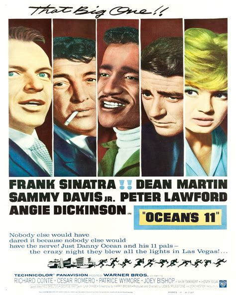 Oceans 11 1960 Digital Movie Poster Prints Instant Download | Etsy