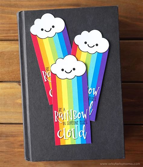 Free Printable Rainbow Bookmarks | Bookmarks kids, Bookmarks handmade ...