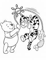 Jump Rope Coloring Pages Disney sketch template