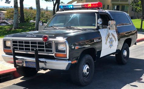 Highway Patrol: 1982 Dodge Ramcharger CHP | Barn Finds