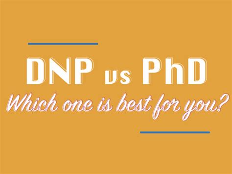 DNP vs PhD in Nursing- Which one is best? - ThePhDHub