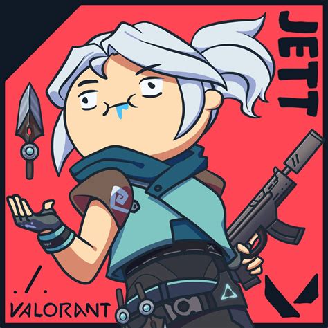 Derp faced Jett Valorant Fanart : r/VALORANT