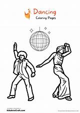 Dancing Coloring Pages For Kids – Free Printables  Art & Craft sketch template