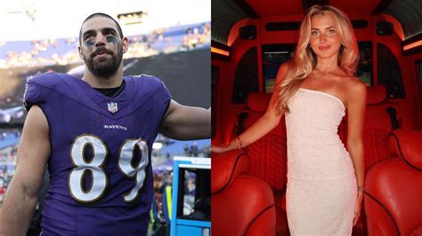 Mark Andrews’ girlfriend Elena Yates sends public message to Ravens TE after painful defeat to ...