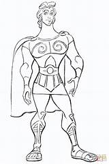 Disney Hercules Coloring Pages At GetColoringscom  Free printable sketch template