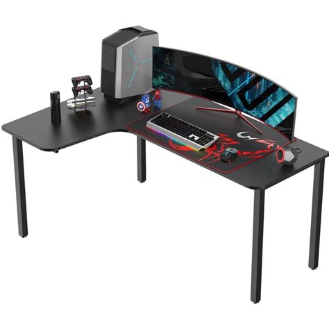 Eureka Ergonomic Major Series L-Shaped E-Sport Gaming Office Desk ...