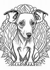 Premium Vector  Dog Outline coloring page Book sketch template