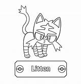 Pokemon Litten Coloring Pages Printable At Tanromanblog Blog sketch template