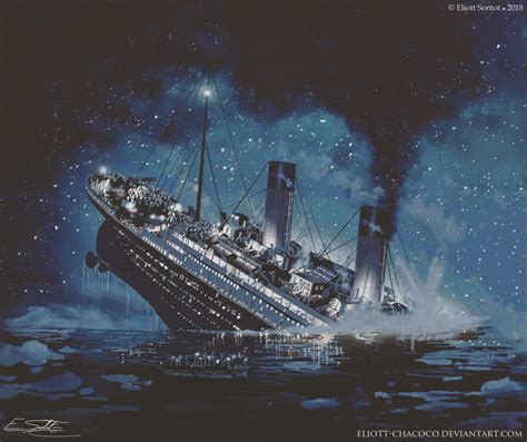 Ship Boat Titanic Painting Wallpaper 2560x1600 117505 - vrogue.co