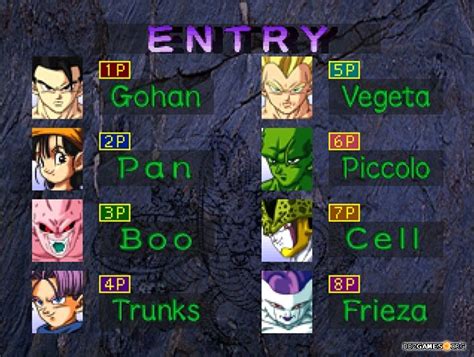 Dragon Ball GT Final Bout - Screenshots, images and pictures - DBZGames.org