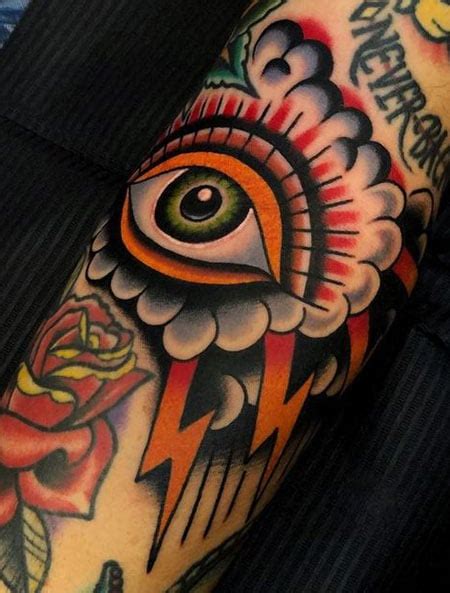 Top 63+ traditional eye of the storm tattoo best - in.cdgdbentre