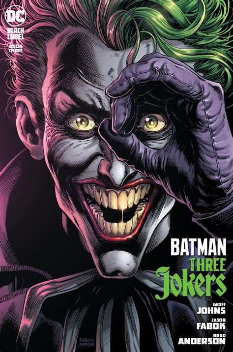 Batman Three Jokers #3 Jason Fabok Joker Regular Cover - Legacy Comics ...