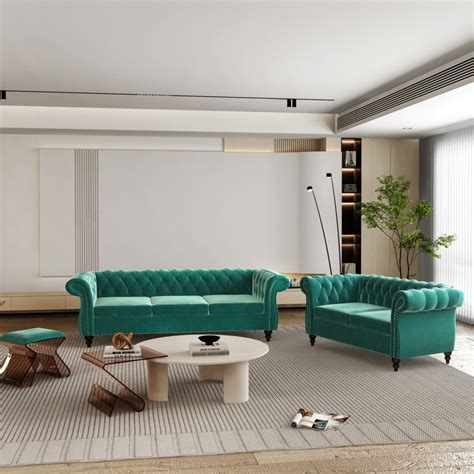 Green Living Room Furniture - Foter