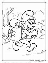100  Smurf coloring Pages Free PDF To Print Woo Coloring sketch template