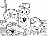 Bob And Larry Big River Rescue Coloring Pages  VeggieTales sketch template