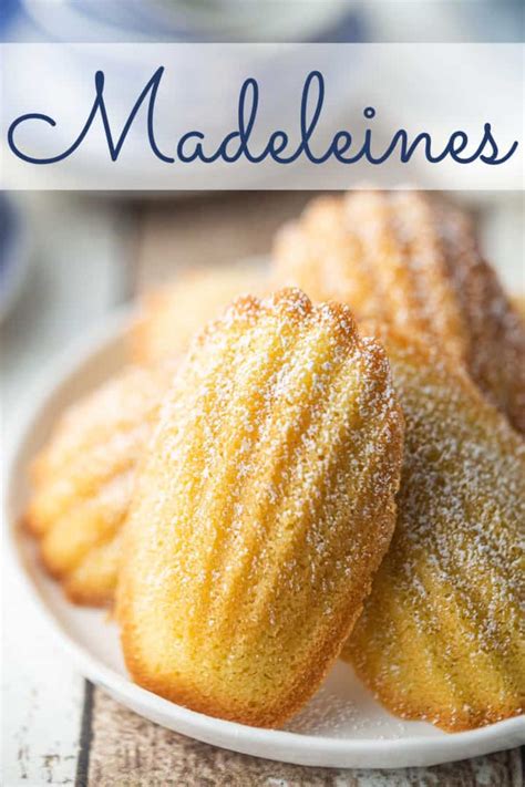 Perfect Madeleine Cookies: So buttery & delicate! -Baking a Moment