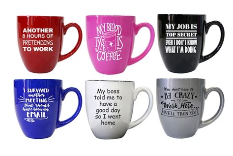 Funny Work Coffee Mug 16oz Funny Coffee Cup Personalized | Etsy