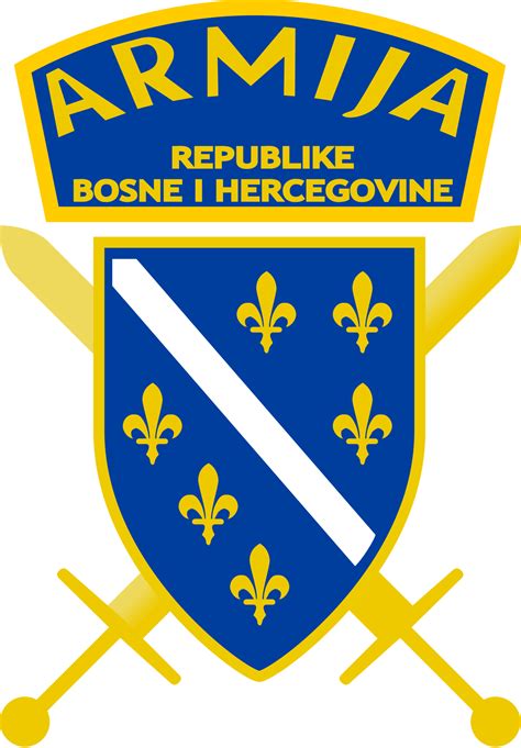 Seal of the Army of the Republic of Bosnia and Herzegovina. | Bosnia flag, Bosnia and ...