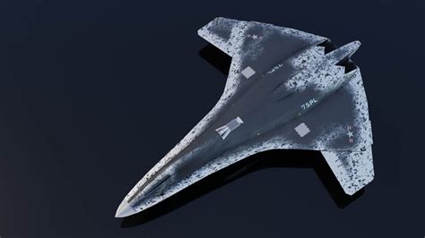 Lockheed Ngad Deux Concept Fighter - 3D Model by NETRUNNER_pl