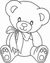 Teddy Bear Coloring Pages Printable sketch template
