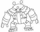 Electivire Coloring Page & coloring Book 6000  Pages sketch template