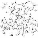 Goblin coloring Page  ColouringPages sketch template
