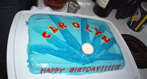 20080223 - Carolyn's birthday party - cake - Futurama cake… | Flickr