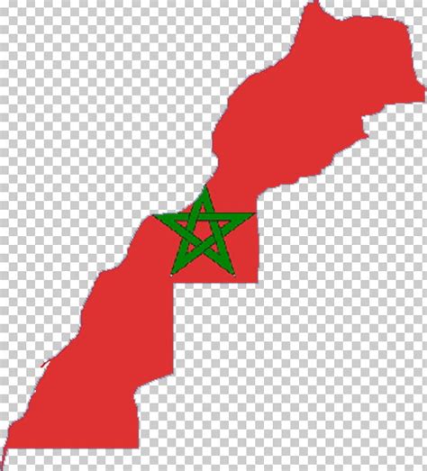 Blank Map Flag Of Morocco French Protectorate In Morocco Ifni PNG ...