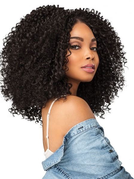 Black women's big afro synthetic curly hair wigs