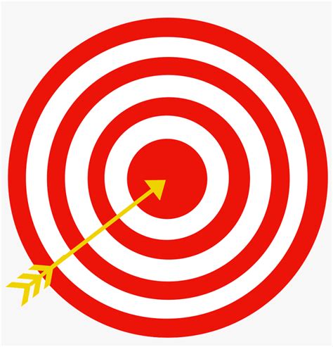 Transparent Bullseye Clipart