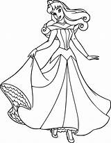 Lovely Princess Aurora Coloring Pages  Cool sketch template